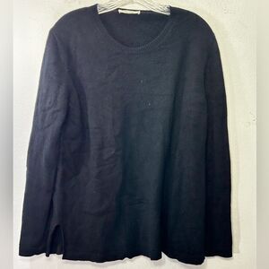 Manrico Cashmere Sweater 42 large Italy luxury basic layer capsule comfy casual